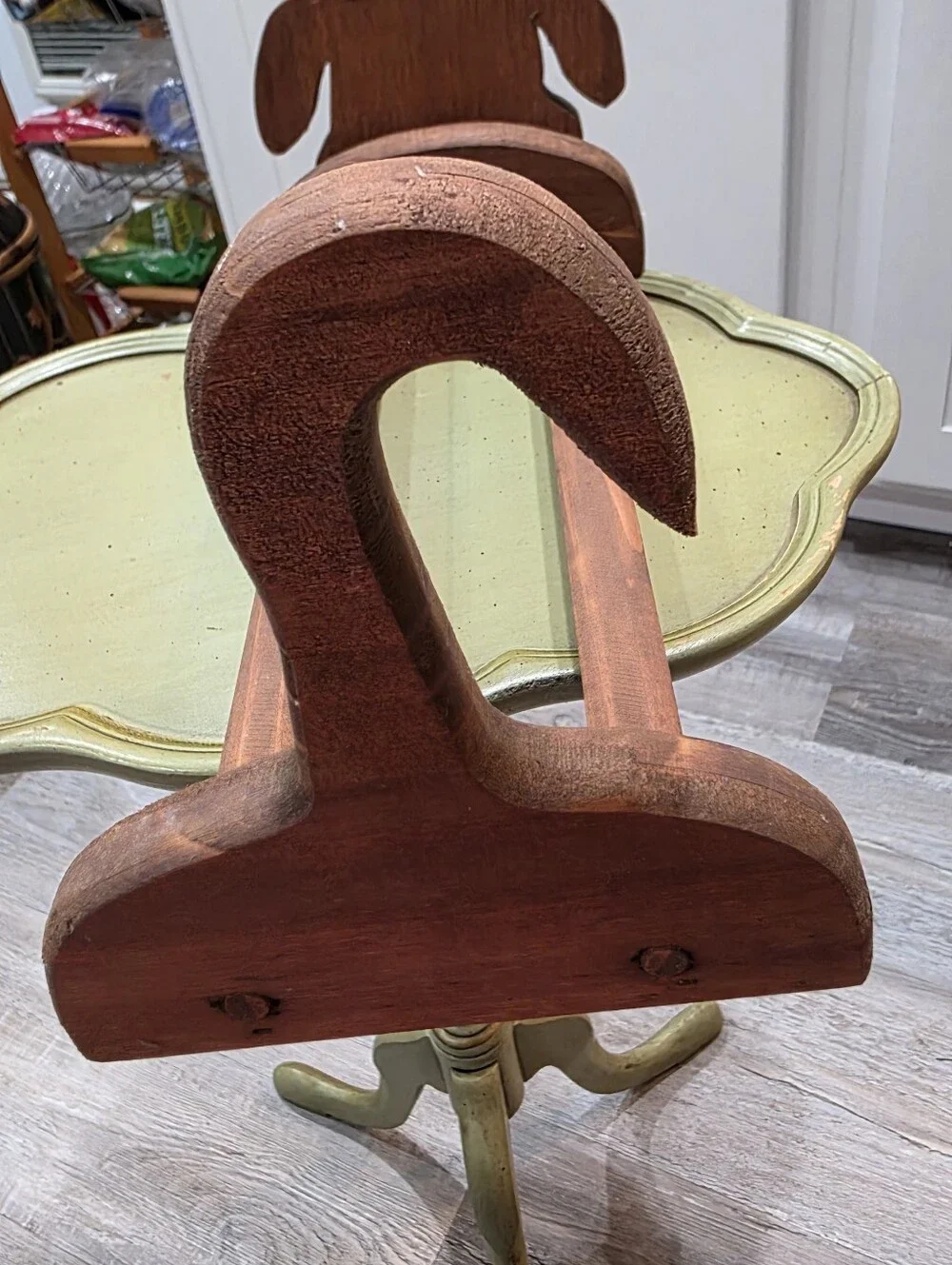 Wooden Handmade Paper Towel Holder